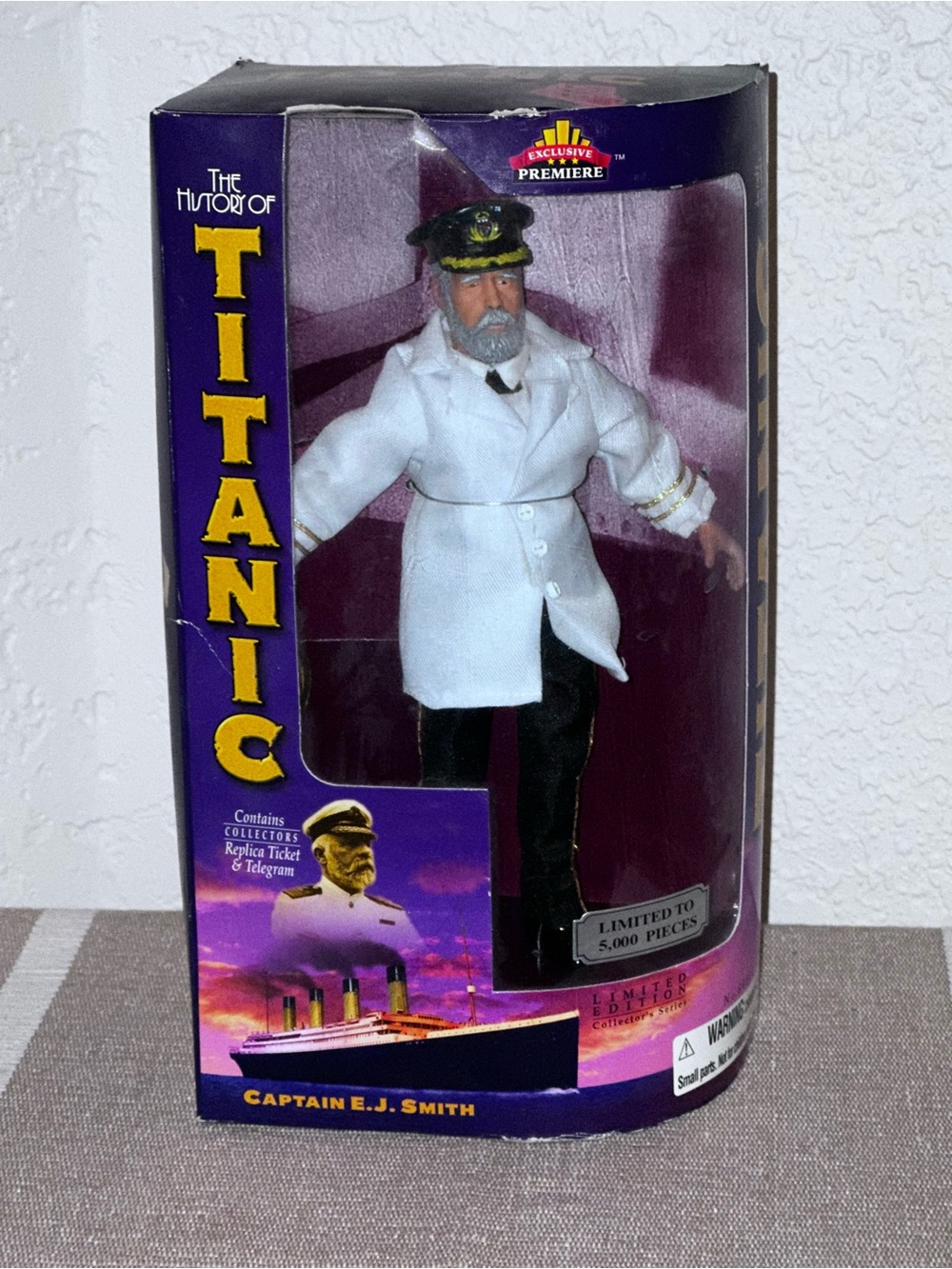 The History of Titanic Captain E.J. Smith Action Figure - White